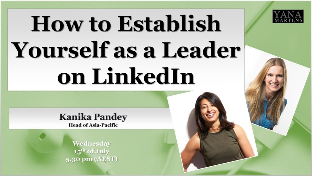 How to Establish Yourself as a Leader on LinkedIn